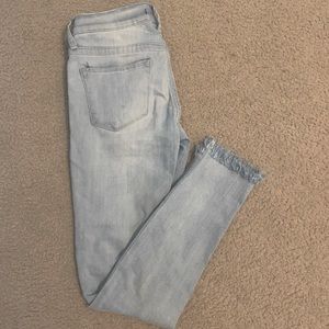 Dear John light wash skinny jeans